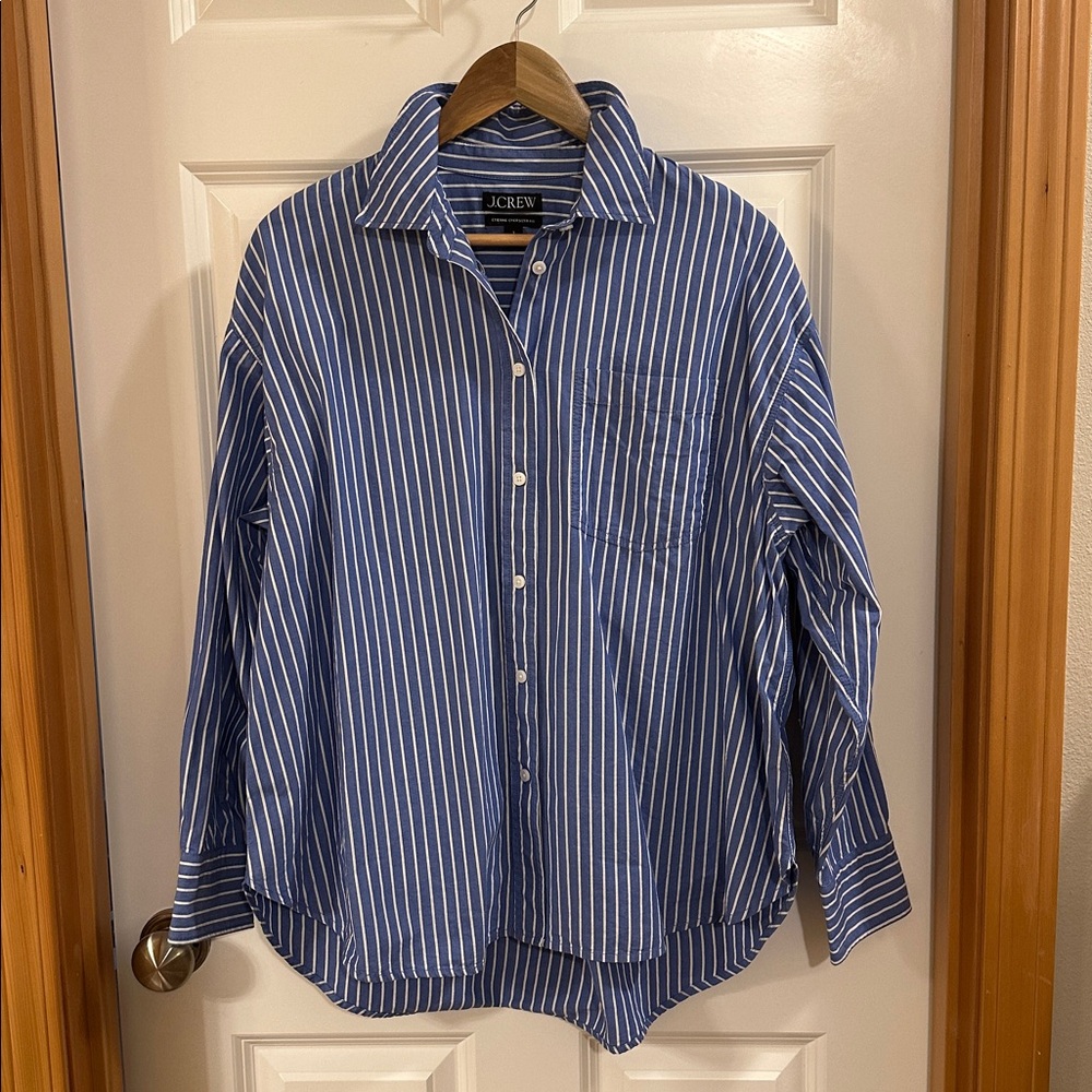 J Crew Etienne Striped Shirt - Picture 5 of 8